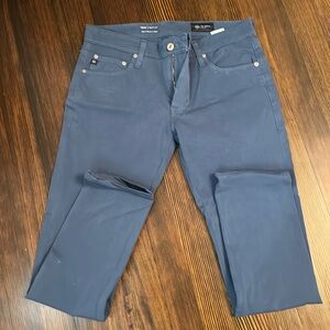 Actually 30x30 — bought 34 but had hemmed then never fit my husband. Never worn.